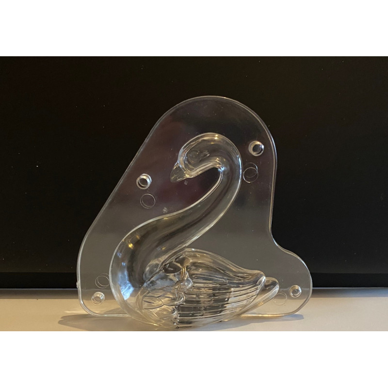 Swan polycarbonate chocolate mold