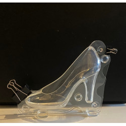 High-heeled shoes polycarbonate chocolate mold