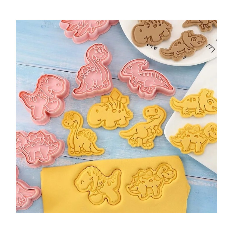 Dinosaurs 2 cutter and embossing set of 8