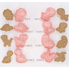 Dinosaurs 2 cutter and embossing set of 8