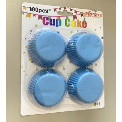 Pasztel kék muffin papír /...