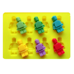 Lego figurák szilikon 8 részes