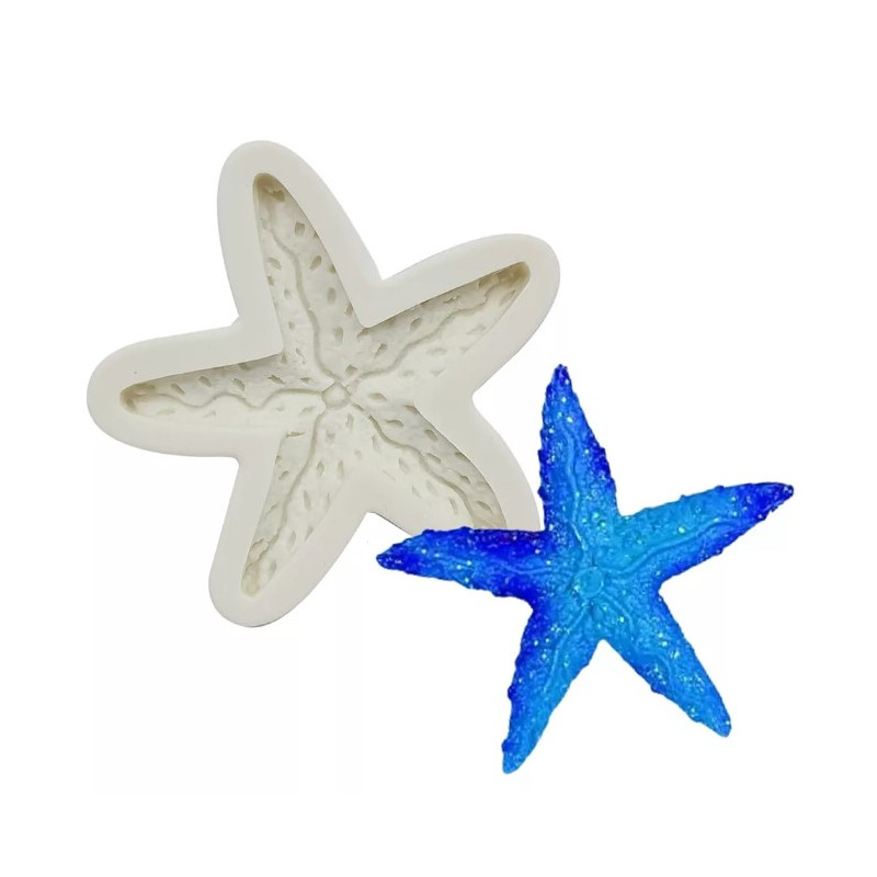Starfish silicone mold (big)