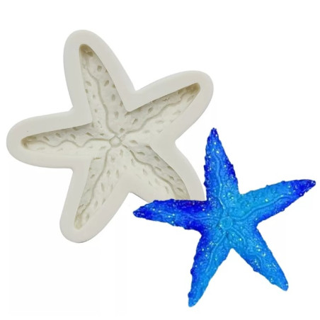 Starfish silicone mold (big)