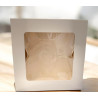 Cookies / Cake box with window 20x20x10 cm