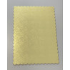 Cake Card with wavy edges 35x25cm