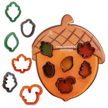 Autumn cutters set of 6