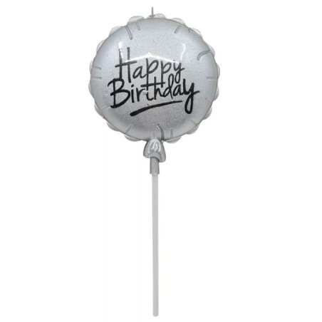 Silver Circle Balloon-shape Candle