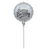 Silver Circle Balloon-shape Candle