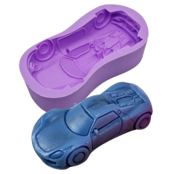 3D sports car silicone mold