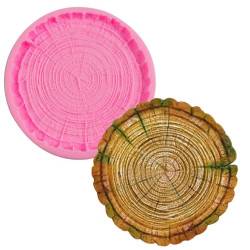 Tree trunk wood slice...