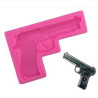 Pisztoly  fegyver 3D szilikon forma