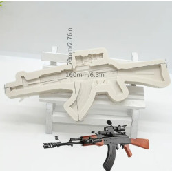 AK-103 gun silicone mold