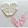 Skeleton hands silicone mold
