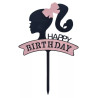 Barbie Happy Birthday Cake Topper