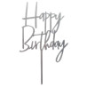 Happy Birthday Ezüst Szülinapi beszúró
