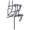 Happy Birthday Fekete Szülinapi beszúró