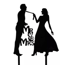 Mr & Mrs Nyakkendős Akril...