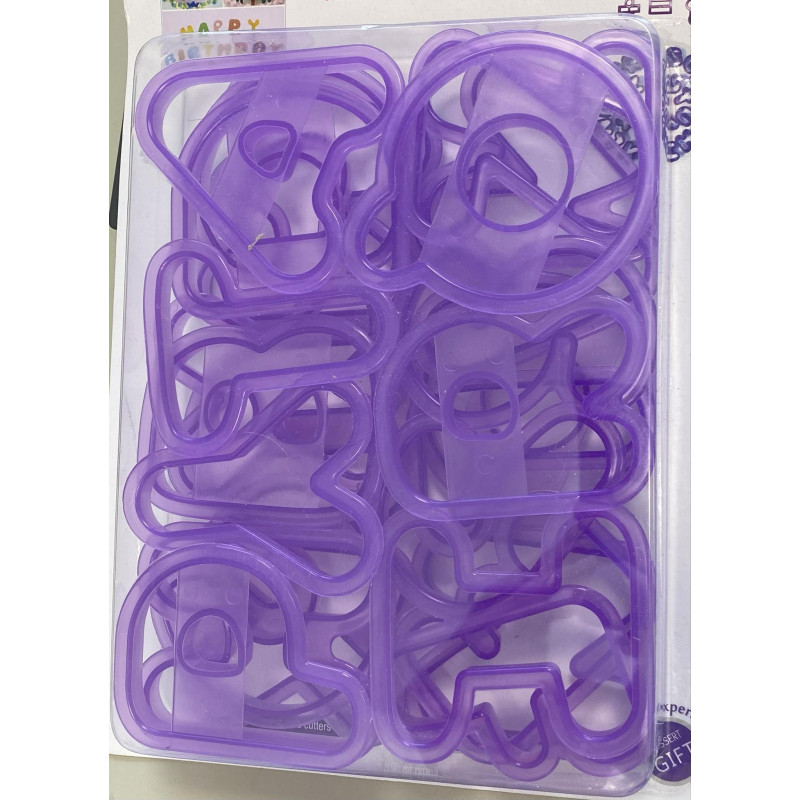 Giant letter cutter set