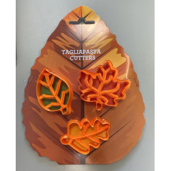 Autumn leaves cutter set of 3