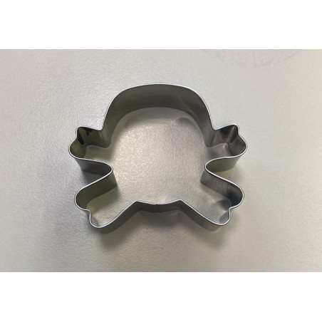 Halloween skull & bones stainless steel cutter