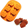 Halloween szilikon forma