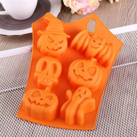 Halloween szilikon forma