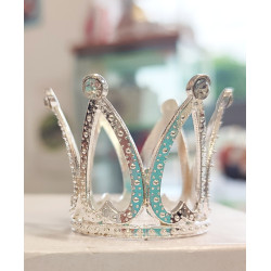 Korona, tiara ezüst...