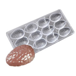Dinosaurs' eggs polycarbonate mold