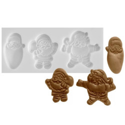 Santa Claus silicone mold...