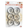 Christmas pattern cookie cutter set of 6