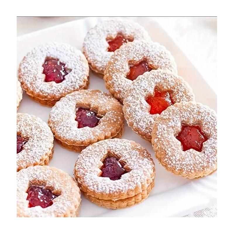 Christmas pattern cookie cutter set of 6