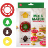 Christmas cookie cutter set of 4