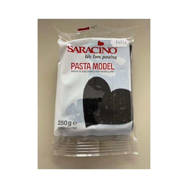 Saracino modelling paste black 250g