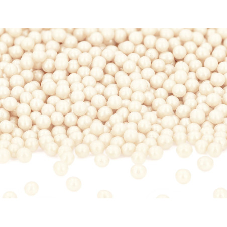 Soft Sugar Pearls white 100g 5mm