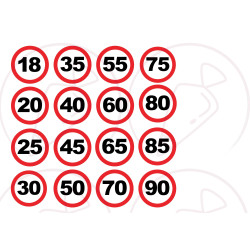 Ages circle Sugar Sheet