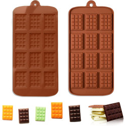 Mini táblás csoki szilikon forma