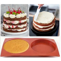 Silicone round baking mold...