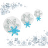 Large Snow Flakes Plunger Cutter