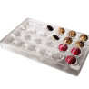 Semi-sphere polycarbonate chocolate mold