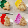Christmas plunger cutters (4pcs)
