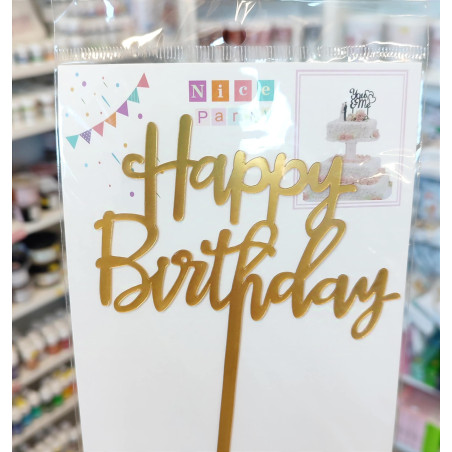 Happy Birthday Arany Szülinapi beszúró