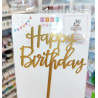 Happy Birthday Arany Szülinapi beszúró