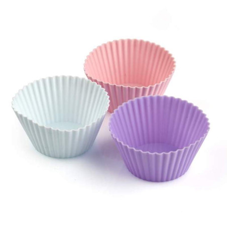 Szilikon muffin sütő forma 12db/csomag