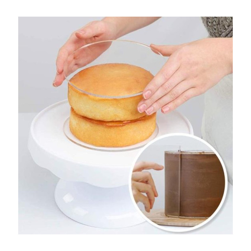 Acrylic Cake Disc 20cm