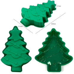 Large Christmas tree silicone mold 2
