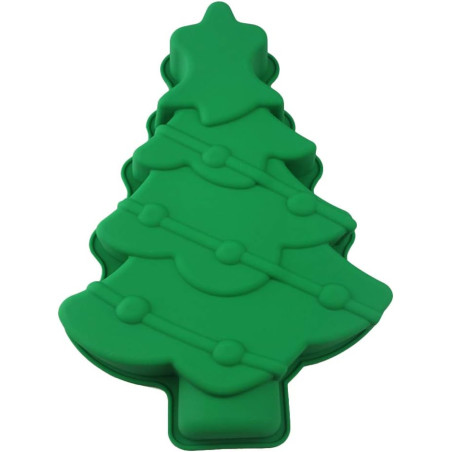 Large Christmas tree silicone mold 2