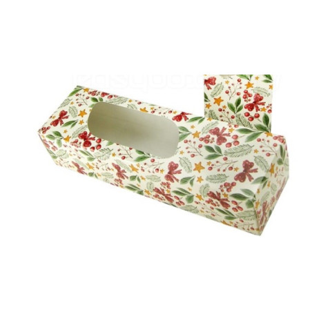 Karácsonyi bejglidoboz Retro 27x8x6cm