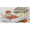 Adjustable square cake form tall 10 cm