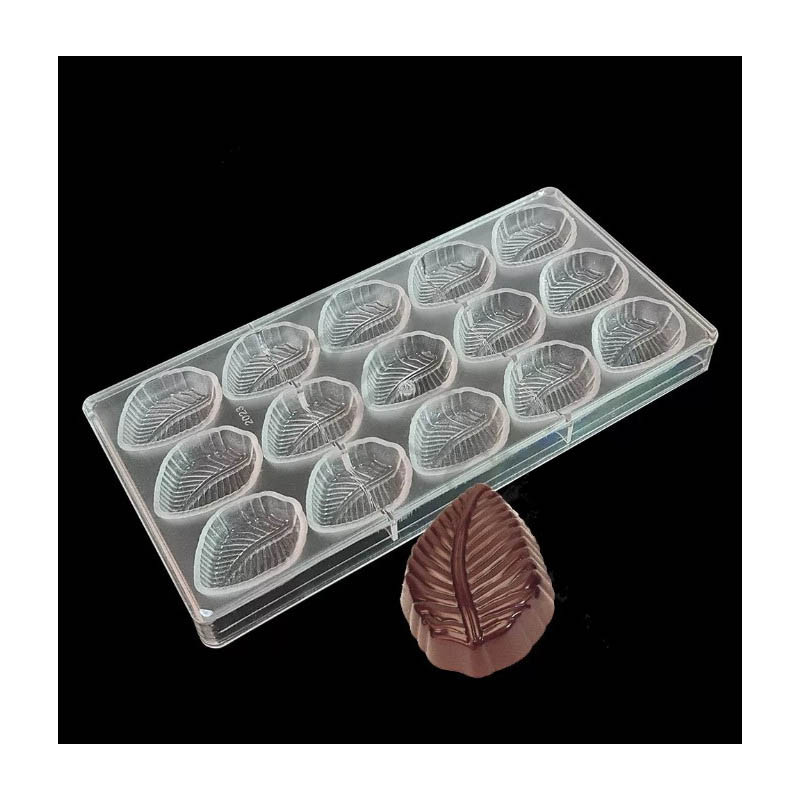 Leaves polycarbonate chocolate mold